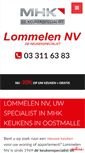 Mobile Screenshot of mhk-lommelen.be